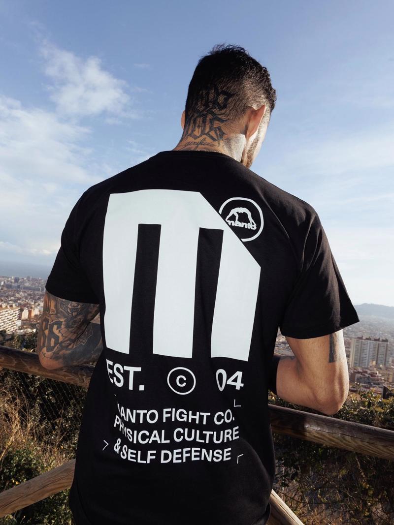 MANTO ULTRA tshirt- black